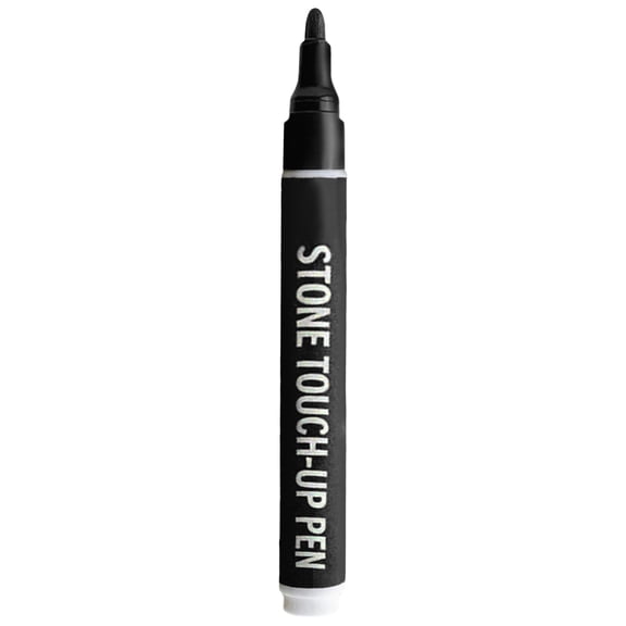 Paint Marker Pen,Stone Touch-Up Pen,Permanent Oil Based Paint Markers,Quick-Drying Fine Tip Marker Pen,Water-Proof Color Marker for Metal, Wood, Fabric, Plastic,Painting,Canvas, Glass,(Black,5.59 in)
