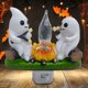 thumbnail image 3 of Fogata fantasma, luz nocturna parpadeante, luz nocturna de fogata falsa, regalos de Halloween, 3 of 8