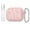 Airpods 4-1, variant on Suitable for AirPods 4 cases, Equipped with cute strawberry charm heart-shaped keychain, Soft silicone daisy keychain, Apple AirPods accessory fourth generation (Pink)