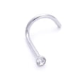 thumbnail image 6 of EOEMY . 2Pcs Surgical Steel Small Gem Crystal Screw Nose Stud Nose Ring Hoop Piercing-Red, 6 of 9