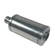Mini Bike Exhaust Muffler Pipe with 3/4 Threaded For Mb200 GX160 GX200 196CC 212CC CT200U Mini Bike,Silver