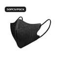 thumbnail image 2 of Blackx3D Masks In A Pack Of 50 3D Disposable Masks! ! Low Price Quality Deviation/transparent Opp Bag, 2 of 8