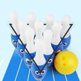 thumbnail image 2 of 12PCS Bowling Set Creative Bowling Game Bowling Pin with Bowling Ball for Kids, 2 of 7