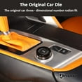 thumbnail image 3 of TINKI Alloy Car Interior Center Console Multimedia Knob Button Covers Compatible with Chevrolet Corvette C7 2014-2019 Car Driving Mode Knob Cover Trim, 3 of 7