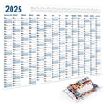 thumbnail image 1 of RKSTN Wall Calendar The 2025 Planner's Annual Poster Features 365 Large Boxes For Designing Plans To Achieve Life Goals, 1 of 8
