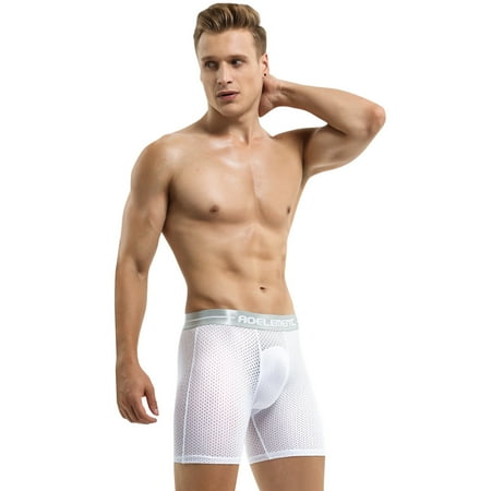 

Gubotare Captain Underpants Men s Seamless Front Pouch Briefs Sexy Low Rise Men Cotton Underwear White 3XL