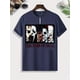 thumbnail image 2 of Patrón de miedo Impresión gráfica Top creativo para hombres, camiseta casual de manga corta con cuello redondo, ropa de hombre para actividades al aire libre en verano, 2 of 4