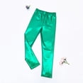 thumbnail image 4 of MKOSPLRT Girls 2-13 Years Sparkly Dance Leggings Stretch Breathable Halloween Performance Pants Elastic Waist Kids Yoga Trousers for Stage Show Party Holiday Daily Casual Outfits, 4 of 6