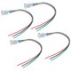 thumbnail image 5 of 4 Sets 10mm Waterproof Dual-Color LEDs, Red/Green, Common Anode, 12-24V, Pre-Wired, 5 of 5