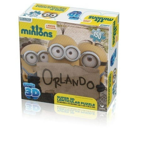 - Minions 3D Lenticular Puzzle (150 pcs) by illumination