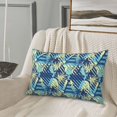 thumbnail image 5 of Pofeuu Hawaiian Style Print Polyester Microfiber Plush Pillowcases, Super Soft and Cozy Pillow Case Covers with Envelop Closure（Pillow core not included）-20"x30", 5 of 6