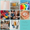 thumbnail image 5 of Shason Textile 2 Yard Cut Poly Cotton Fabric, Aqua, 44" Wide for Craft & Quilting Projects, 5 of 12