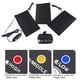 thumbnail image 5 of Almohadilla Térmica USB, JUEGO DE ALMOHADILLAS Térmicas Eléctricas Livianas con 3 modos de temperatura y temporizador de 30 minutos para acampar en invierno al aire,, 5 of 7