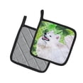 thumbnail image 2 of Caroline's Treasures Samoyed St Patrick's Pair of Pot Holders, 2 of 2
