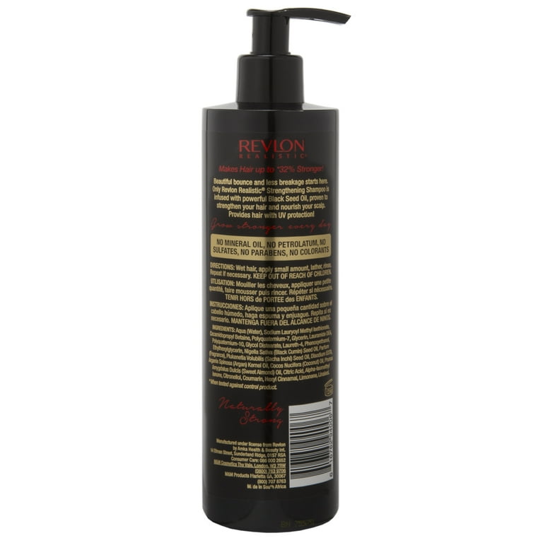 REVLON Black Seed Oil Natural Strengthening Shampoo (11.5oz) REVLON Black Seed Oil Natural Strengthening Shampoo (11.5oz)