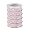 thumbnail image 2 of 5 Rolls Christmas Ribbon 1.5 inch Wide Decorative Ribbon for Gift Wrapping and Holiday Decorations Cute Pumpkins Pattern, 2 of 7