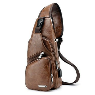 Men Small Chest Bag Pack Travel Sport Shoulder Sling Backpack Cross ...