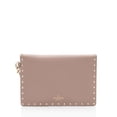 thumbnail image 3 of Pre-Owned Valentino Leather Rockstud V-Flap Wristlet, 3 of 9