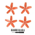 thumbnail image 1 of Drone Propellers, Quiet Flying Color Drone Propellers 4Pcs Smoothing Curve  For Replacement Blue,Red,Orange, 1 of 8