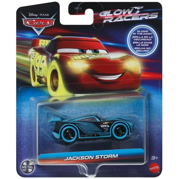 Disney / Pixar Cars Glow Racers Jackson Storm Diecast Car