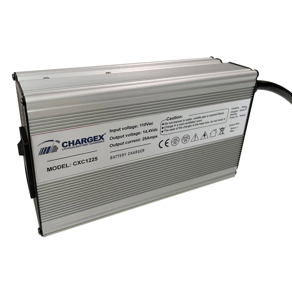 CHARGEX® 12V 25A Lithium Battery Charger