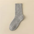 thumbnail image 3 of LWNYDPLSD Socks for Women No Show Socks Winter Socks for Women Thick Hiking Warm Wool Crew Socks Grey, 3 of 6