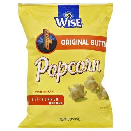 Wise Butter Flavored Popcorn, 7 Oz.
