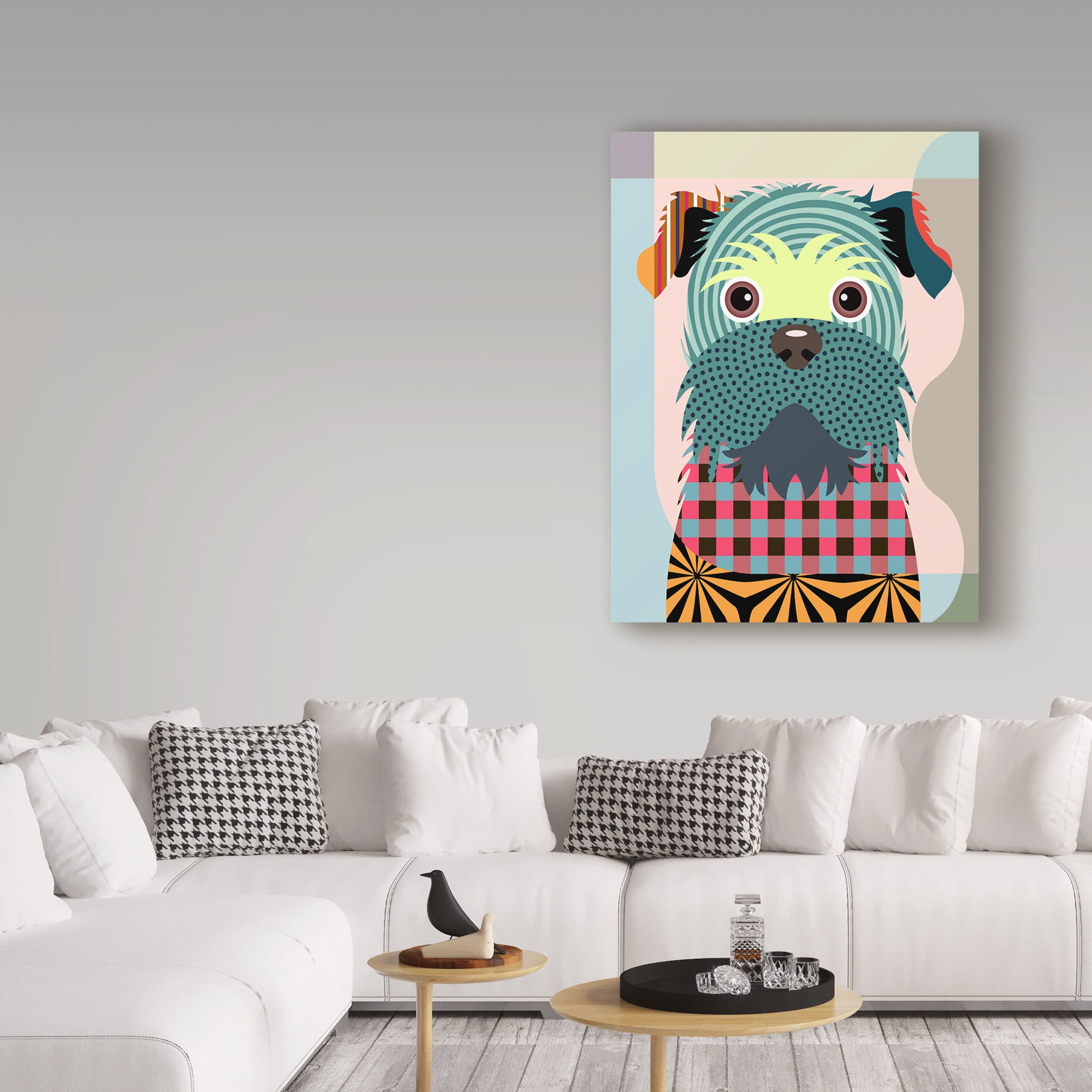 Trademark Fine Art 'Brussels Griffon' Canvas Art by Lanre Adefioye