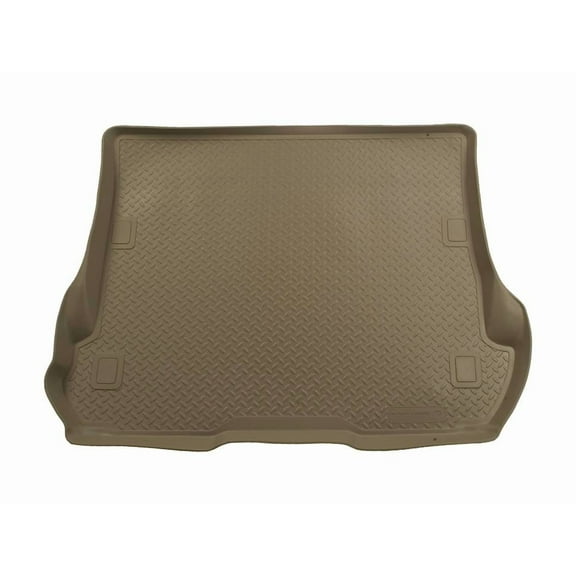 Husky Liners 23903 Classic Style Cargo Liner Fits 2000-2005 Ford Excursion Behind Third Row Tan