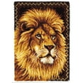 thumbnail image 3 of WonderArt® 27" x 40" Latch Hook Kit, Lion, Acrylic Yarn Cotton Canvas, 3 of 8