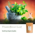thumbnail image 2 of Passion Flower Organic Calming Tea - Whole Leaf Dried Passionflower - Passiflora Herb for Anxiety - Maypop - Wild Passion Vile 100g, 2 of 5