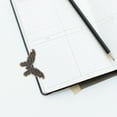 thumbnail image 2 of 4pcs Document Binder Clips Binder Clips Office Butterfly Journal Clip for Office, 2 of 9