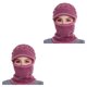 thumbnail image 3 of sweethay Gorro cálido de invierno para mujer, bufanda de punto de terciopelo a prueba de viento, gorro para niña que mantiene el calor, gorro para Cuero Rosa 2piezas sweethay CBP143573, 3 of 6