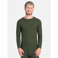 thumbnail image 2 of Fruit of the Loom Men's Slub Waffle Thermal Underwear Crew Top, Sizes S-5XL, 2 of 9