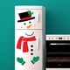 thumbnail image 4 of Bewildely Calcomanía para puerta de nevera de estilo de dibujos animados con temática de Navidad de Hotel, decoración impermeable para interiores y Kits de decoración para fiestas CT032, 4 of 6