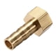 thumbnail image 3 of Adaptador de conector de manguera Barb de latón 8mm x G1/4 hembra 3 pcs, 3 of 4