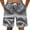 Grey, variant on Casual Shorts for Men Summer Fashion Sports Cargo Straight Leg Loose Beach Gym Bottom Shorts Grey