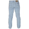 thumbnail image 3 of Duke - Pantalón cómodo modelo Rockford tallas grandes para hombre (Efecto lejía), 3 of 3