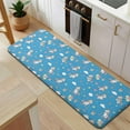 thumbnail image 5 of Blue Cartoon Unicorn Gift Balloon Cloud Pattern Kitchen Rug Mat,Kitchen Runner Rugs Non Skid Washable,Decorative Kitchen Floor Mats for Kitchen,Sink,Laundry,17"x47.2", 5 of 7