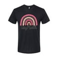 thumbnail image 3 of Waymaker Rainbow Inspirational/Christian Mens Premium Tri Blend T-Shirt, True Black, X-Large, 3 of 5