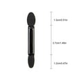 thumbnail image 4 of Makeup Brushes Set - 20 Pcs Black Double Sponge Eyeshadow Long Handle Brushes, Soft Latex Sponge Tips, Makeup Brush Kit, Makeup Tools, Brush Set Make Up, Shadow Sponge Cosmetic Tool, 4 of 5