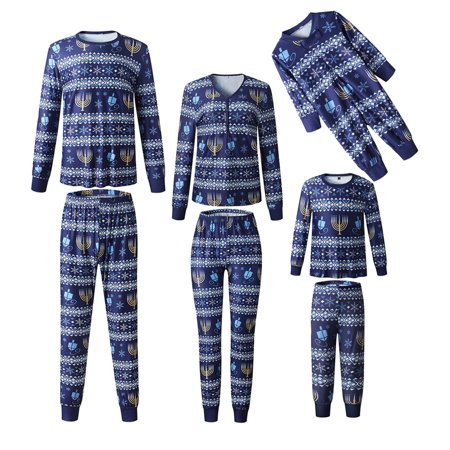 

Family Christmas Pajamas Xmas Pajamas Matching Sets Top Pants Sleepwear Holiday PJs for Couples Kid