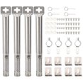 thumbnail image 1 of Ensemble de 4 tubes de Brûleur en Acier Inoxydable pour Gril à Gaz - Réglables de 30,5 cm à 44,5 cm, 1 of 4