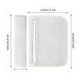 thumbnail image 4 of 4pcs Soft and Comfortable Car Seat Belt Pads Harness Pads Pram Strap Covers Backpack Shoulder Pad Automotive Seat Belt Cushion Pad Cover for Adults, 4 of 7