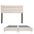 thumbnail image 1 of Base Cama King Size Dicasa Box Dolum Cabecera Catania Beige, 1 of 8