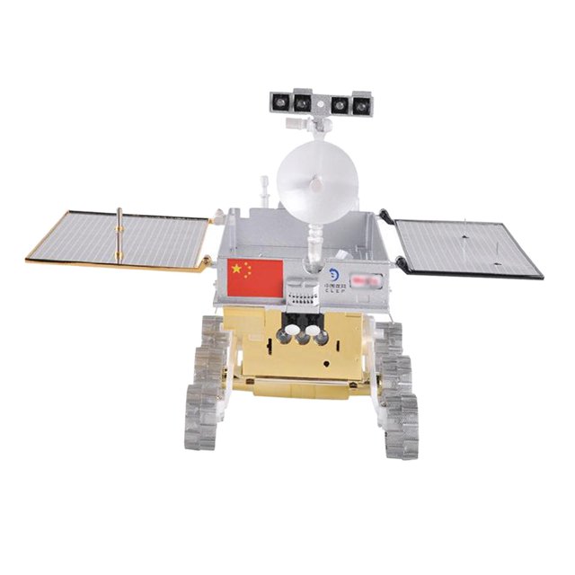 Mini vehículo lunar Diecast 1:16 Scale 4 Lunar Rover Alloy Model Science Kit Toy Display Gift Magideal Mini vehículo lunar