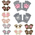 thumbnail image 4 of Sofullue 3D for Cat Claw Pad Mittens Silicone Kitten Claw Pad Gloves Cute for Cat Cosplay, 4 of 19