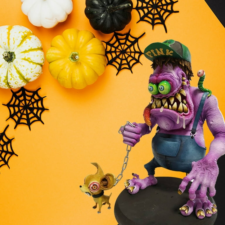 URMAGIC Mini Resin Big Mouth Monster Statue Restless Mutant