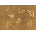 thumbnail image 1 of Ahgly Company Indoor Rectangle Abstract Brown Contemporary Area Rugs, 4' x 6', 1 of 4