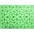 thumbnail image 1 of Ahgly Company Indoor Rectangle Persian Emerald Green Traditional Area Rugs, 8' x 10', 1 of 4